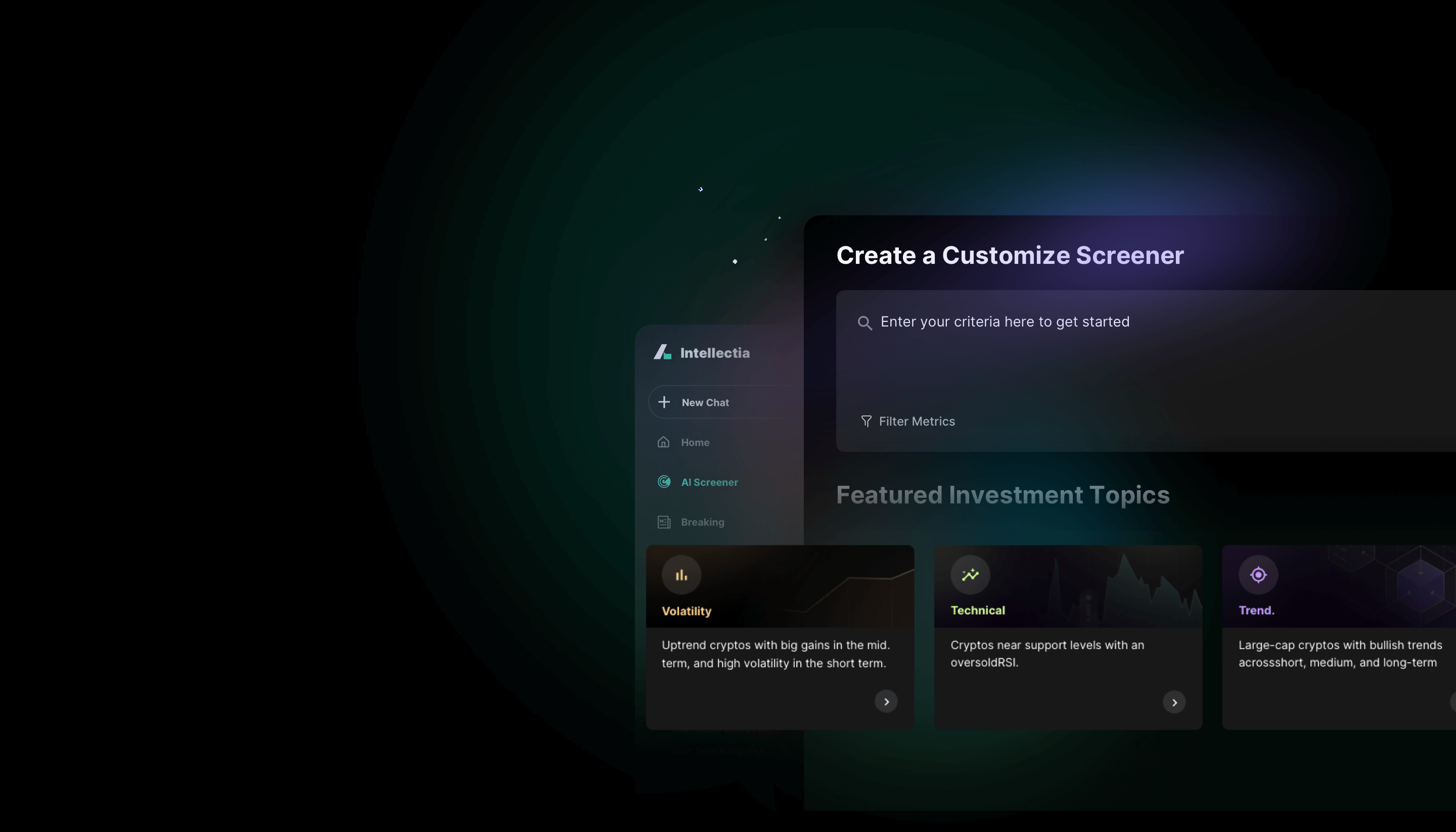AI screener banner